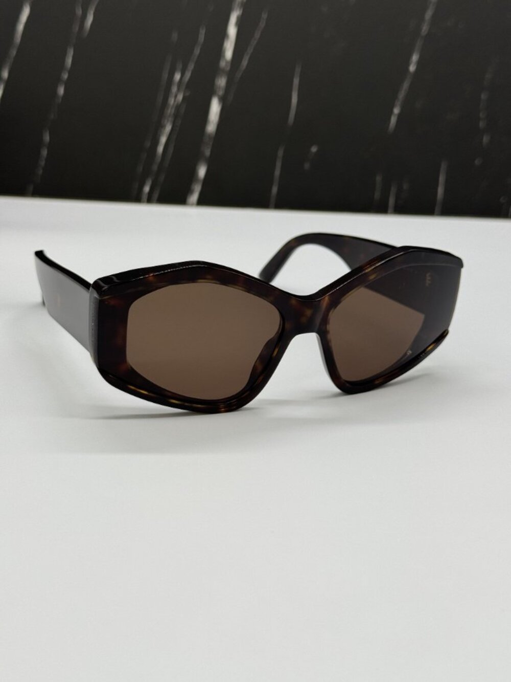 NEW BALENCIAGA BB0302S 002 HAVANA WOMEN SUNGLASSES BALENCIAGA EYEWEAR - Picture 5 of 11